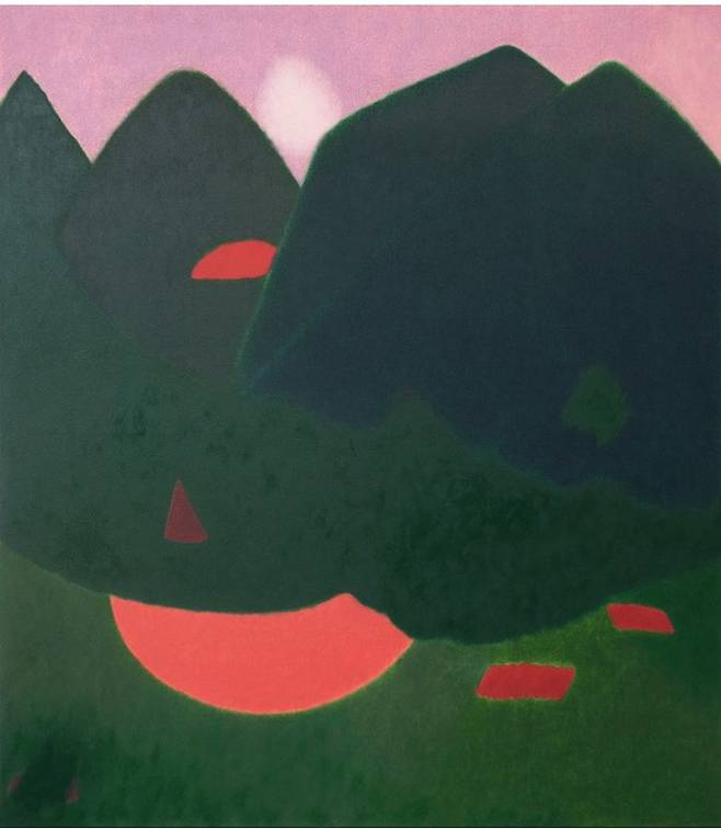 NAMGUNG SOLTräumerei (트로이메라이), 2024, Oil on canvas, 90 x 80 cm *재판매 및 DB 금지