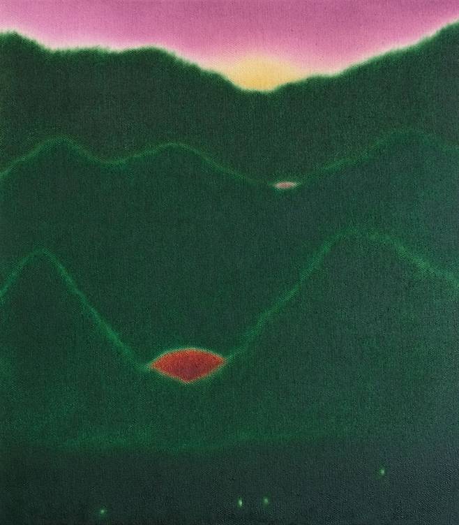 남궁솔 NAMGUNG SOL,  In the Dolomites, 2026, Oil on canvas, 45 x 40 cm *재판매 및 DB 금지