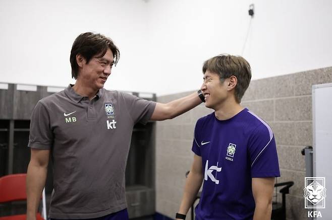 [서울=뉴시스] 축구 국가대표 미드필더 이강인, 홍명보호 축구대표팀 사전 캠프 합류. (사진=대한축구협회 제공) *재판매 및 DB 금지