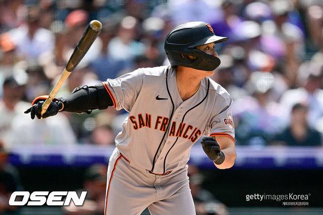 [사진] 샌프란시스코 자이언츠 이정후. ⓒGettyimages(무단전재 및 재배포 금지)