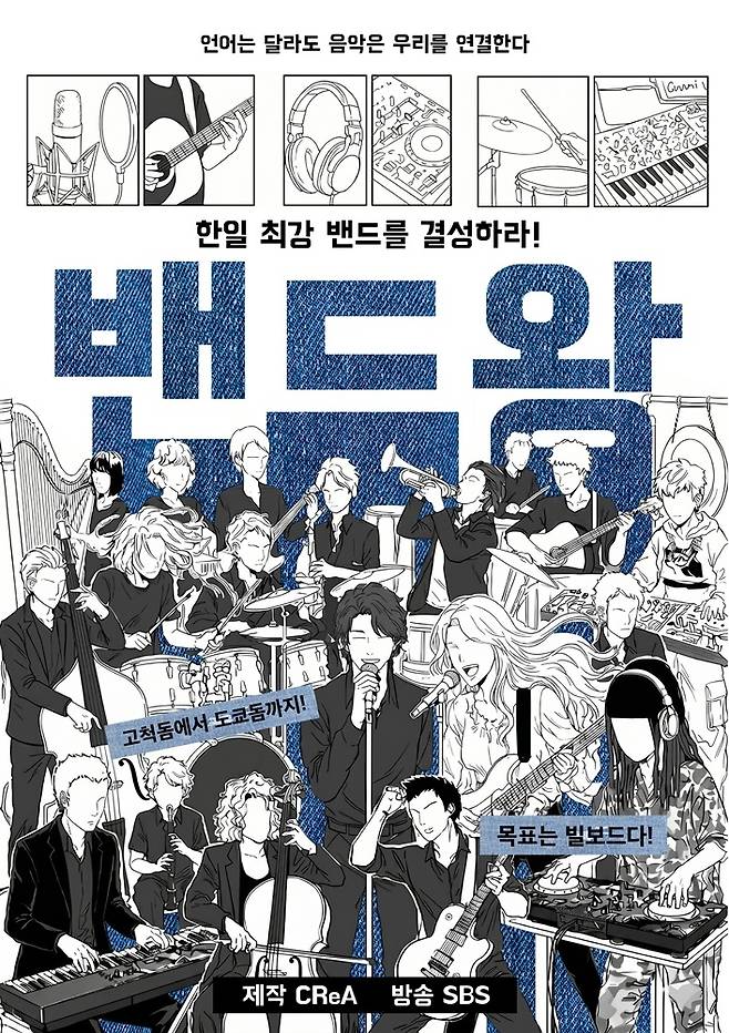 '밴드왕' 포스터 [크레아