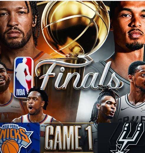 4일(한국시각) 시작하는 2025~2026 미국프로농구(NBA) 파이널 예고 포스터. NBA 누리집 갈무리