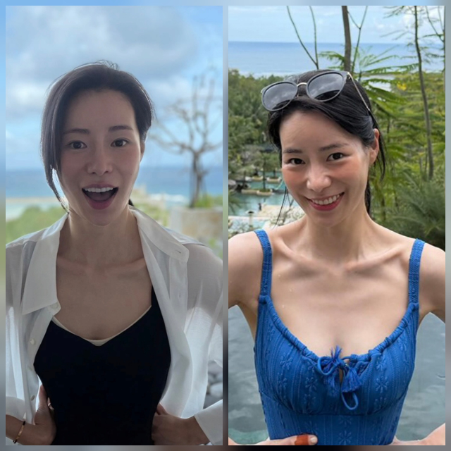 임지연이 인도네시아 발리에서 보낸 휴가 사진을 공개했다.사진=임지연 SNS