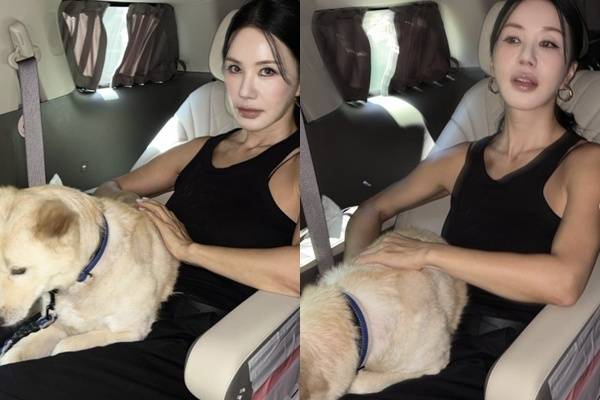 엄정화 소셜 계정 캡처