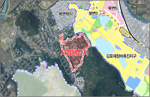 김포 감정 4지구 위치도. 사진=김포도시공사