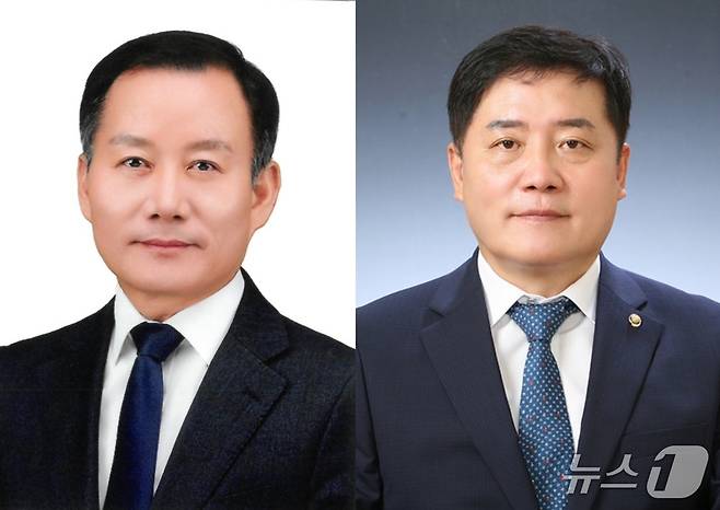 조국혁신당 김태성 신안군수 후보(왼쪽)·사순문 장흥군수 후보(오른쪽)/뉴스1