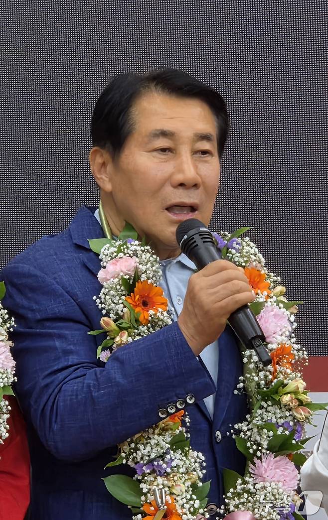 나동연 국민의힘 양산시장 당선인. 2026.6.4/뉴스1 ⓒ News1 임순택 기자