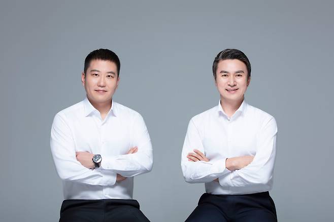최영우(오른쪽), 이민원 숲(SOOP) 각자 대표이사 (SOOP 제공)