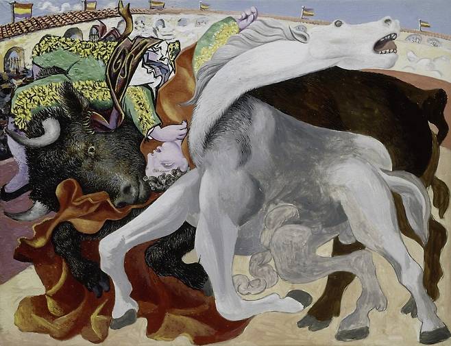 파블로 피카소 'Bullfight: Death of the Toreador'(1933)
