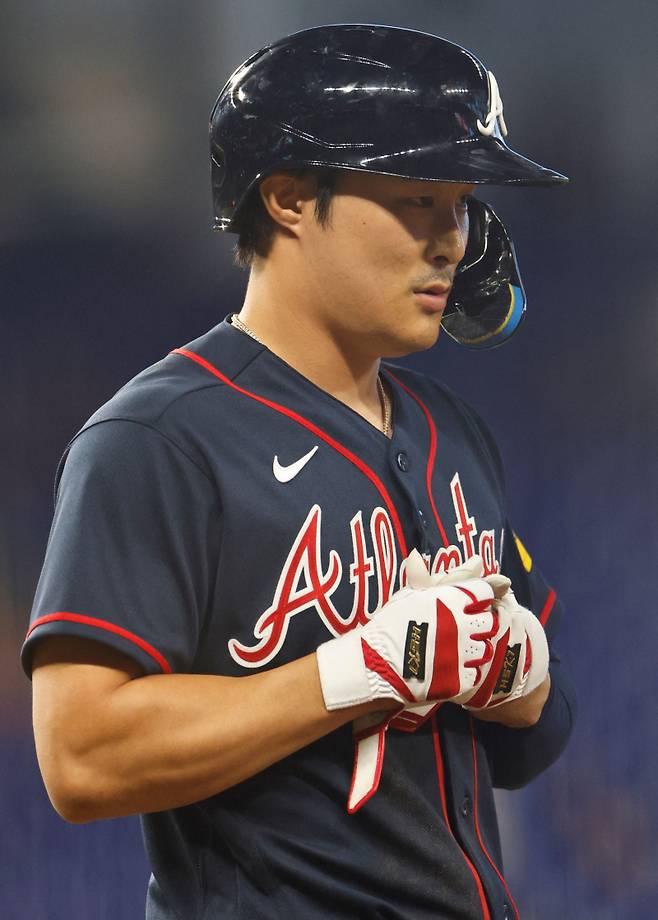 <yonhap photo-3552="">애틀랜타 김하성. Carmen Mandato/Getty Images/AFP (Photo by Carmen Mandato / GETTY IMAGES NORTH AMERICA / Getty Images via AFP)/2026-05-20 08:14:50/ <저작권자 ⓒ 1980~2026 ㈜연합뉴스. 무단 전재 재배포 금지, AI 학습 및 활용 금지></yonhap>