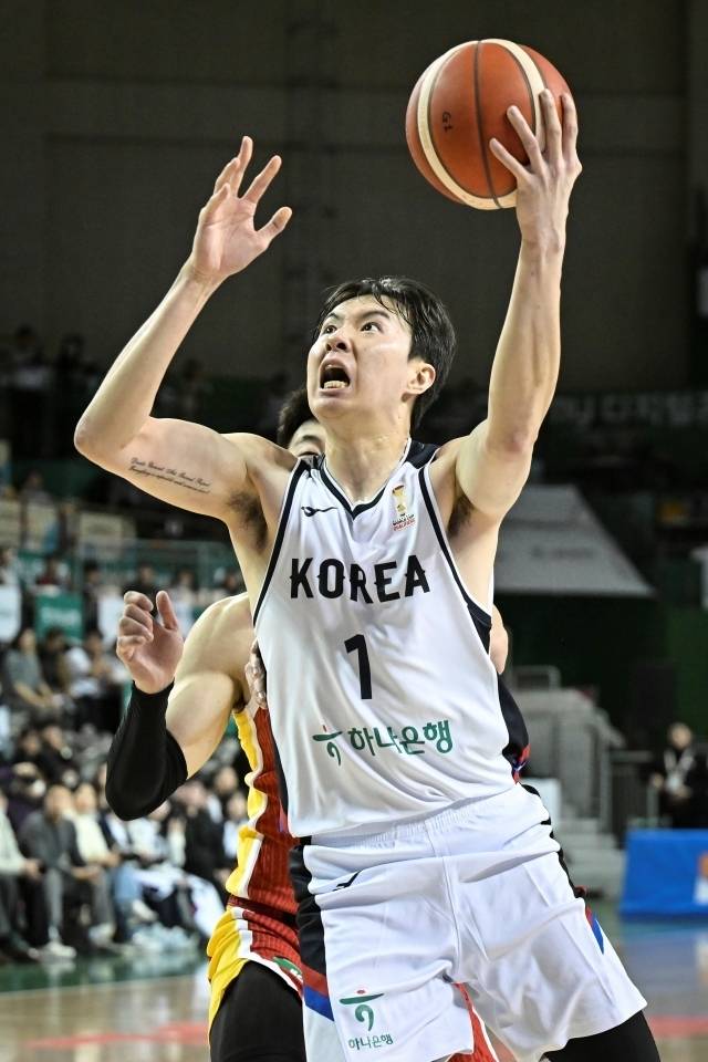 이현중은 현재 대한민국에서 가장 활발한 해외 활동을 하고 있는 선수다. 사진=대한민국농구협회 제공