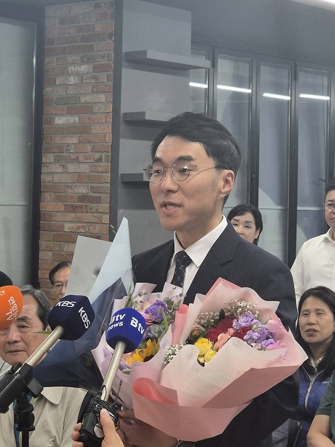 소감 밝히는 김남국 당선인 [김남국 당선인 측 제공. 재판매 및 DB금지]