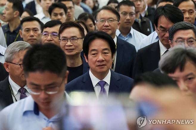 라이칭더 대만 총통 [로이터=연합뉴스 자료사진. 재판매 및 DB금지]