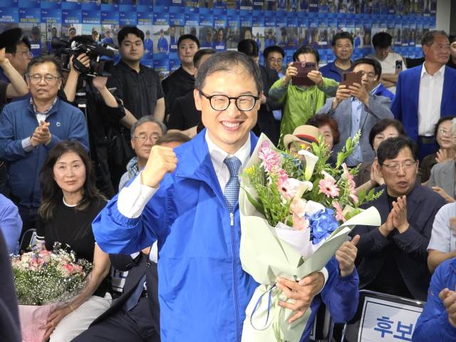 더불어민주당 김상욱 울산시장 당선인. 오상민 기자