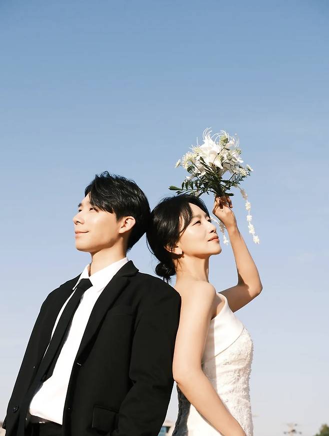 이준우(왼쪽), 백은혜/ 이준우 인스타그램
