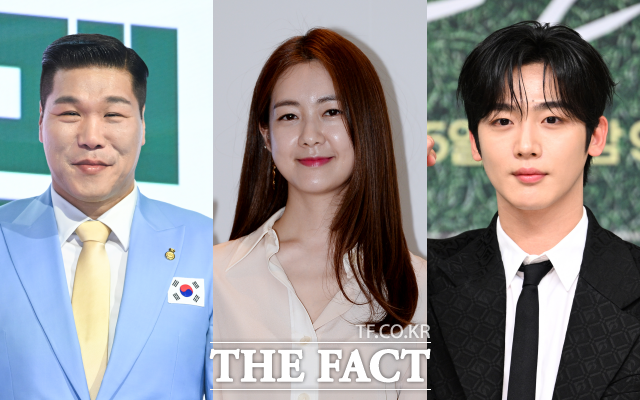 서장훈 이요원 김요한(왼쪽부터)이 MC로 호흡을 맞춘 '합숙맞선'이 오는 25일 시즌2로 돌아온다. /더팩트 DB