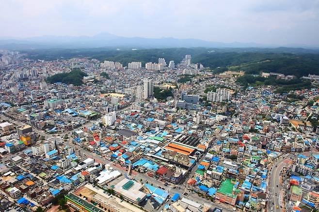 안동시 전경. [안동시]