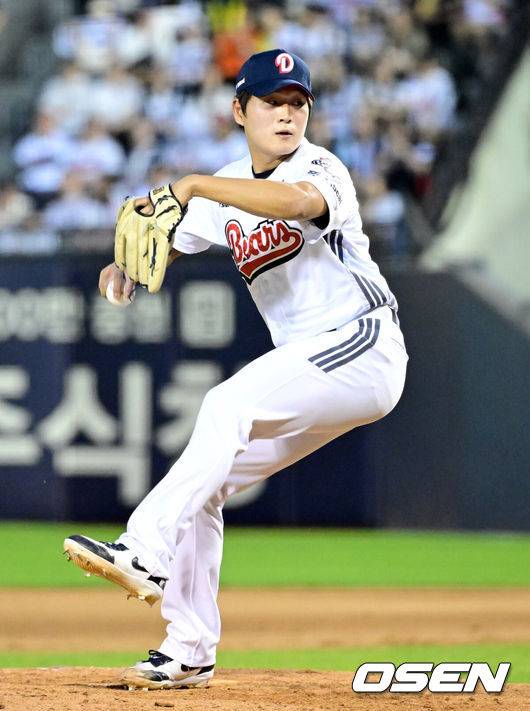 [OSEN=최규한 기자] 두산 김택연. 2026.04.18 / dreamer@osen.co.kr