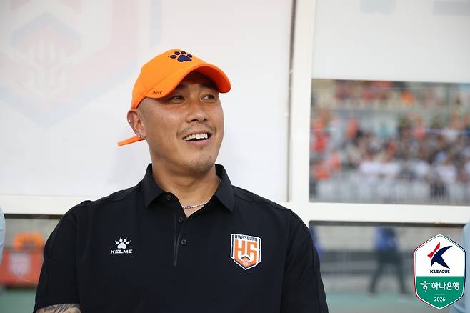 차두리 화성FC 감독. /사진=한국프로축구연맹 제공