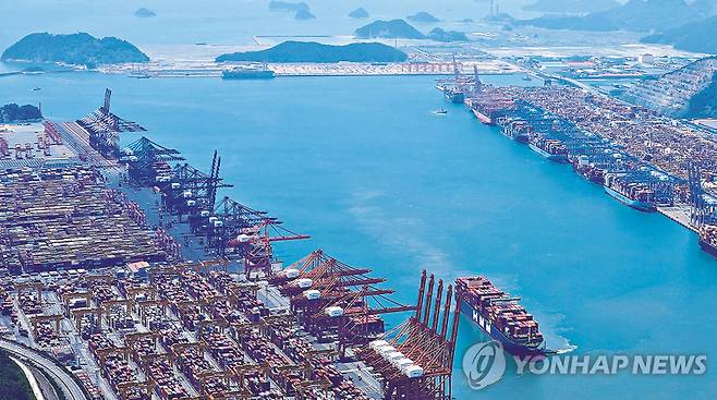 부산항 신항 [부산항만공사 제공]