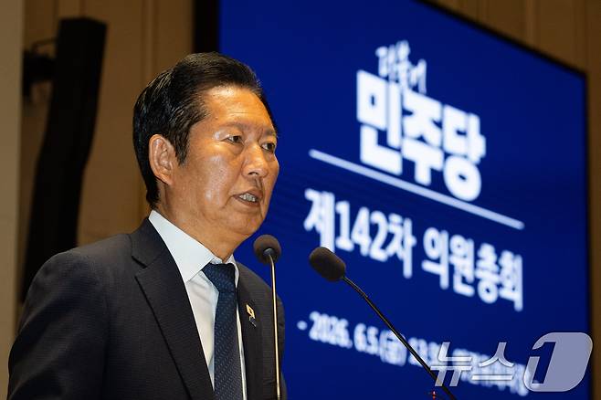 정청래 더불어민주당 대표. 2026.6.5 ⓒ 뉴스1 유승관 기자