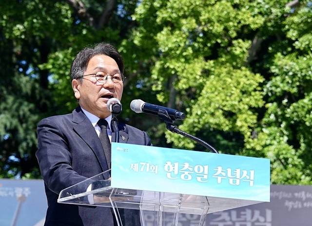 강기정 광주시장. 광주시청 제공