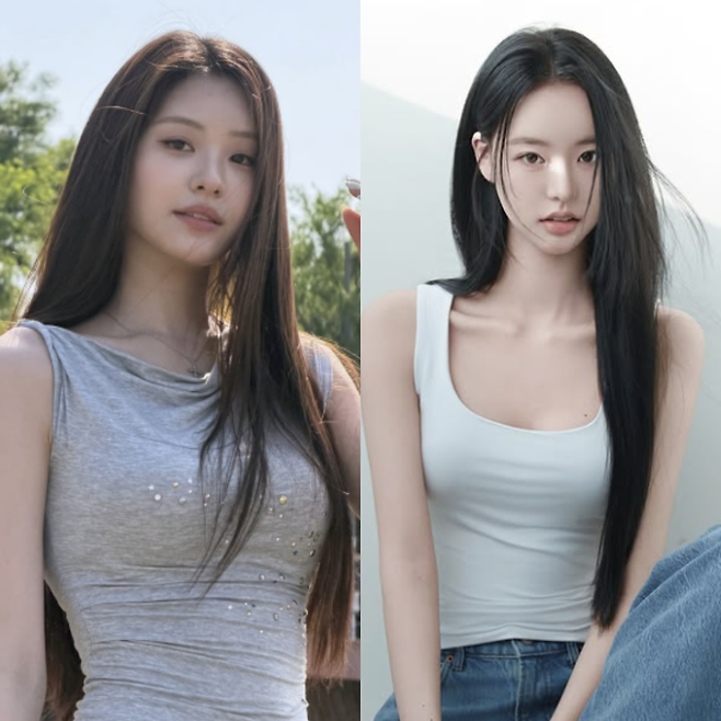 왼쪽부터 김지민, 박희선. 사진=본인 인스타그램 캡처.