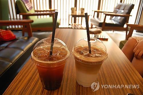 아이스 커피 음료 [연합뉴스 자료 사진]