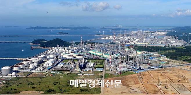 충남 대산 석유화학 단지 [매경DB]