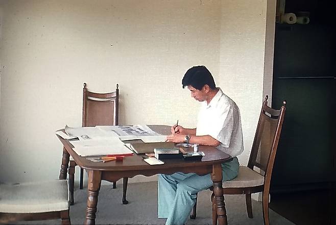 미국에서 공부하는 강씨 모습 [강씨 제공. 재판매 및 DB금지]