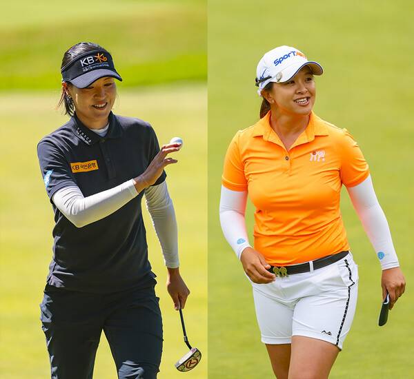 2026년 미국여자프로골프(LPGA) 투어 메이저 대회 제81회 US여자오픈에서 선전한 전인지, 김세영 프로. 사진제공=USGA/Kathryn Riley (사진을 무단으로 사용하지 마십시오.)