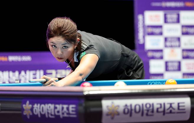 PBA 최초 20번째 우승에 도전하는 김가영. PBA