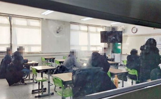 서울 중구의 한 토익(TOEIC) 시험장 고사실. 연합뉴스
