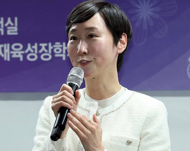 이지은 더불어민주당 마포갑 지역위원장 <사진=뉴시스>