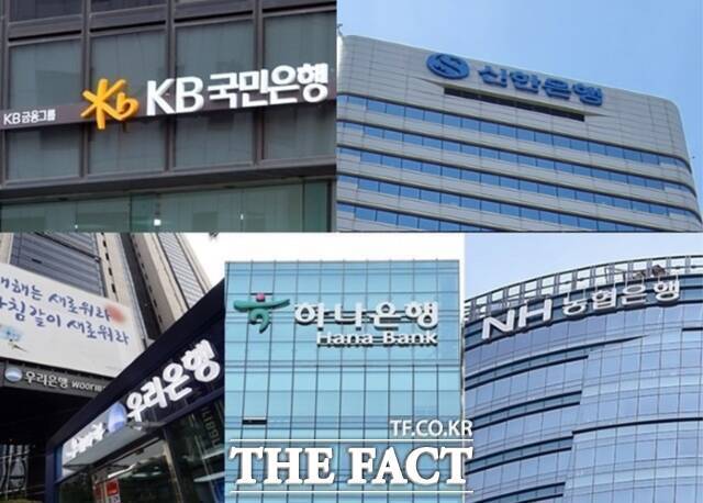 금융위에 따르면 올해 1분기 기준 5대 금융지주는 자체 집계 기준 생산적 금융으로 43조8000억원을 공급했다. /더팩트DB
