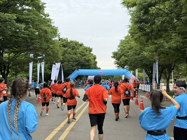 ‘무한도전’ Run with 쿠팡플레이 현장 / 사진= 문서연 여행+ 기자