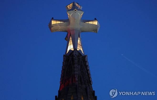 예수 그리스도의 탑 십자가 [로이터=연합뉴스 자료사진. 재판매 및 DB 금지]