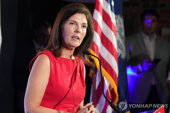 패멀라 애벗 사우스캐롤라이나 주지사 후보  [AP=연합뉴스 자료사진. 재판매 및 DB 금지]