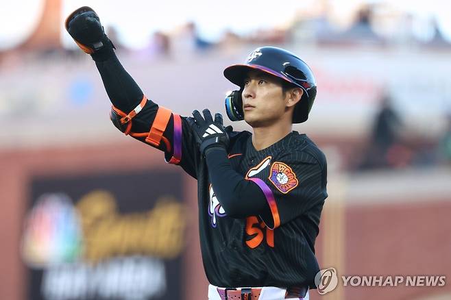 안타 친 이정후 [AP=연합뉴스]