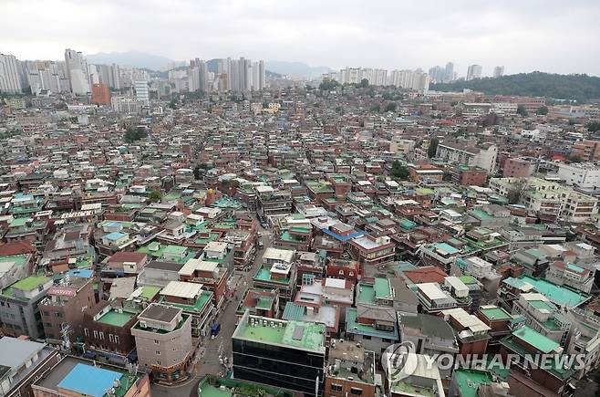 노량진 재개발구역 [연합뉴스 자료사진]