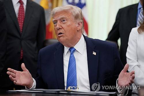 도널드 트럼프 미국 대통령[연합뉴스 사진 제공]