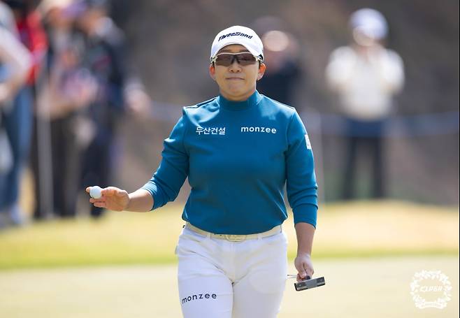 신지애.&nbsp; &nbsp; &nbsp;사진=KLPGA 제공