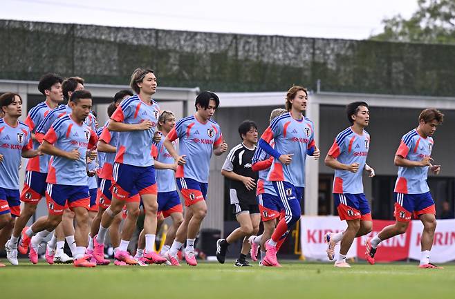 일본 축구대표팀. 사진=로이터 연합뉴스