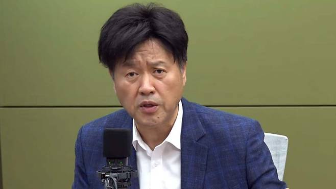 ['CBS 라디오' 김용 출연 유튜브 캡처]