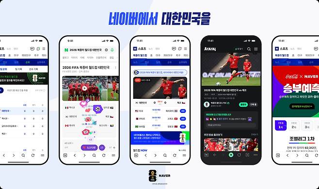 네이버 치지직 '2026 국제축구연맹(FIFA) 북중미 월드컵' 생중계/네이버