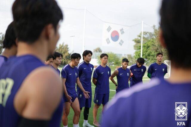 멕시코 과달라하라의 고지대 적응을 위해 지난달 미국 솔트레이크시티에서 전지훈련을 진행한 대한민국 축구대표팀./대한축구협회 제공