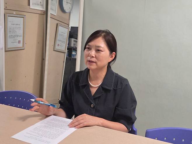 장애인거주시설이용자부모회 김현아 대표/사진=이해림 기자