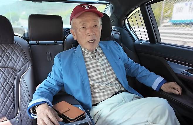 지난해 건강이상을 알렸던 배우 임현식(80)이 수척해진 근황을 공개했다. /사진=유튜브 영상 갈무리