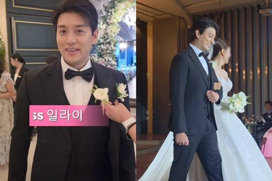 일라이 결혼식/사진=비비안 K SNS