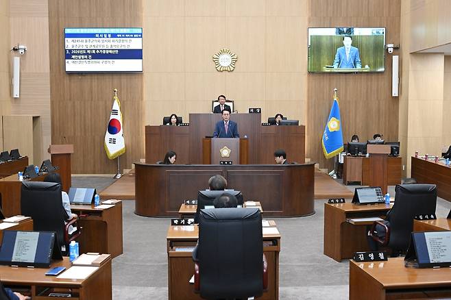 울주군의회, 11일간 마지막 회기…추경 포함 45개 안건 처리 [울주군의회 제공.재판매 및 DB 금지]